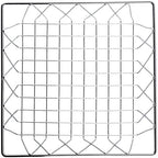 G.E.T. 12" Silver Square Metal Wire Basket for Pantry, Storage and More - Image 3