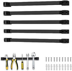 5 Pack Magnetic Tool Holder, Magnetic Strips Tool Magnet Bar PVC Coated for Garage Tool Organizer 16 In by SDLDEER