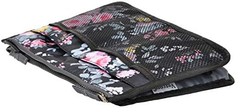 Vercord Purse Organizer Insert for Handbags Bag Organizers Inside Tote Pocketbook Women Nurse Nylon 13 Pockets Peony Flowers Medium - Image 5