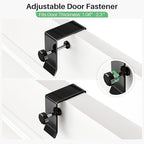 SNTD 8 Tiers Over the Door Organizer, 17" W x 6" D x 69" H, Black - Image 3