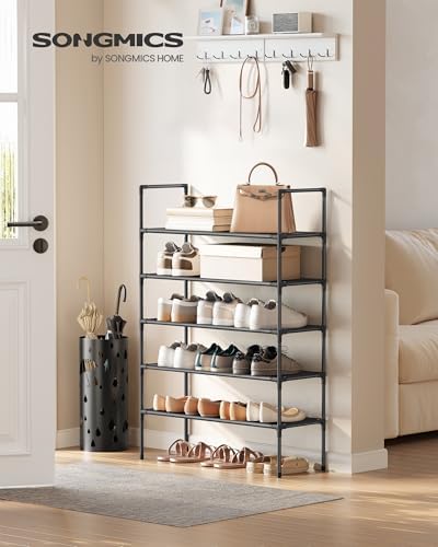 SONGMICS 5-Tier Shoe Rack, Shoe Storage for Hallway Closet - Image 2