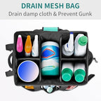 Compact Wearable Cleaning Supplie Bag with Handle Shoulder Straps - Image 4