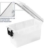 Sheffield Ammo Box Made in USA, Stackable Lockable Ammo Storage Box, Frost - Image 4