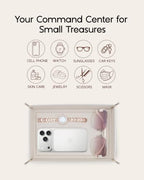 VLANDO Hawthorn Rectangle Valet Tray for men、key、ring - Image 2