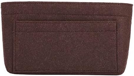 ZTUJO Purse Organizer Insert, Felt Bag Organizer For Handbag Purse Organizer,13 Colors, 6 Size (Medium, Coffee) - Image 4