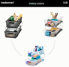 madesmart Two Tier Pull Out Organizer, Frost - Image 6