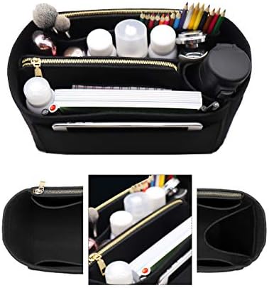 LEXSION Felt Purse Organizer Insert, Tote Bag Shaper Dividers with 5 Sizes - Image 5