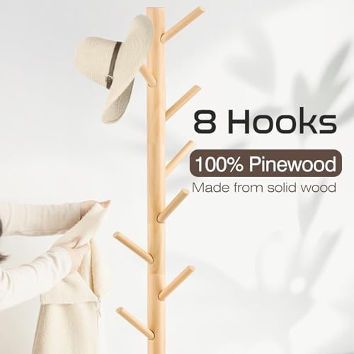 WANGMUXIA Freestanding Coat Rack - Image 2