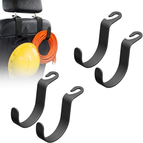 DO DOWIN 4 Pack XL Hard Hat Holder Hooks for Truck by Unknown