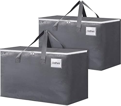 BlissTotes Large Moving Bags, Storage Bags, 125L-2 Pack by BlissTotes