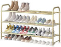 LINZINAR 3 Tier Long Shoe Rack for Closet Metal Shoe Organizer for Entryway by LINZINAR