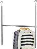 Simple Houseware Adjustable Closet Hanging Rod, Chrome by SimpleHouseware