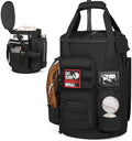 Baseball Bucket Bag 6 Gallon Multi Pockets Softball Coaching Equipment Bag by XINTREY