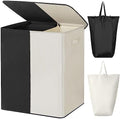 WOWLIVE Double Laundry Hamper with Lid, 154L Large Laundry Basket Organizer by WOWLIVE