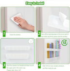 Straw Holder for Cabinet Door, Silicone Straw Organizer for Cabinet Door, Kitchen Cabinet Organizer Reusable Straws Dispenser for Home Kitchen Accessories (Transparent) - Image 6