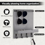 Key Holder Wall Mount, Key and Sunglasses Holder for Wall - Image 2