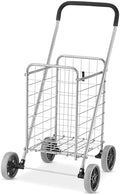 Whitmor Utility Shopping Cart - Durable Folding Design for Easy Storage, Model Number: 6250-4997-2-SIOCA by Whitmor