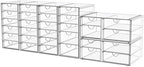 YFXCVSL 6-Pack Acrylic 31-Drawer Storage & Makeup Organizer for Desk by YFXCVSL