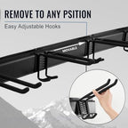 Aking Ace Wall Mount Tool Storage Rack, Adjustable Garden Tool Organzier - Image 6