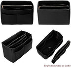 ZTUJO Purse Organizer Insert, Felt Bag Organizer with Metal Zipper, Handbag & Tote Shaper, For Speedy Neverfull Tote, 7 Sizes - Image 3