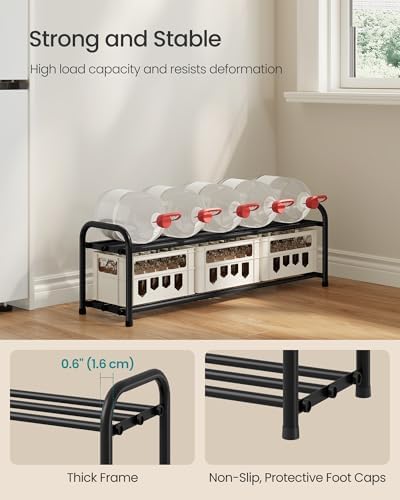 SONGMICS Expandable Shoe Rack, 2-Tier Shoe Organizer, Holds 4-8 Pairs - Image 6