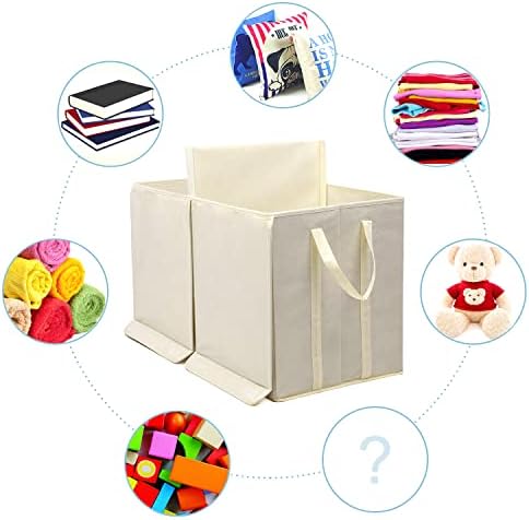 YOLOXO Toy Box Chest, Collapsible Sturdy Storage Bins with Lids, Extra Large Kids Toy Storage Organizer Boxes Bins Baskets for Kids, Boys, Girls, Nursery Room, Playroom, Closet (Pink) - Image 4