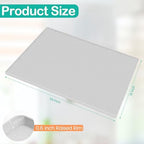 Silicone Under Sink Mat 34"x19", Waterproof Cabinet Liner, LightGrey - Image 2