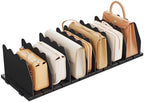 SPACEKEEPER Shelf Divider for Closet, Adjustable Purse Organizers, Black by SPACEKEEPER