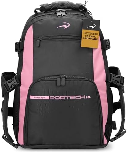 Flying Eagle Portech Travel Backpack - Urban Inline Skates Sports Backpack, Skating Bags, Travel Bag, Inline Skate Bag for Women & Men, Sports Equipment Organizer, Skate Accessories by FlyingEagle