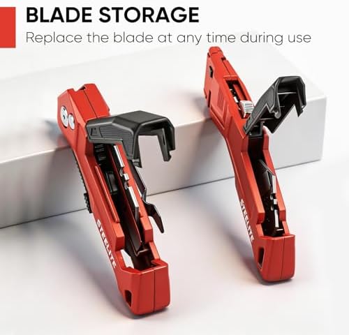 STEELITE Retractable Utility Knife, Heavy Duty Box Cutter with 13 Blades - Image 5