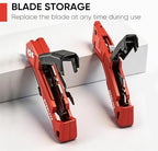 STEELITE Retractable Utility Knife, Heavy Duty Box Cutter with 13 Blades - Image 5