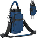 Nuovoware Magnetic Gym Bag, 40oz, Water Bottle Carrier Holder, Indigo by NUOVOWARE