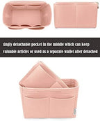 LEXSION Felt Purse Organizer Insert, Tote Bag Shaper Dividers with 5 Sizes - Image 2