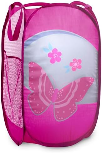 Handy Laundry Collapsible Mesh Pop Up Hamper (Butterfly) by Handy+Laundry