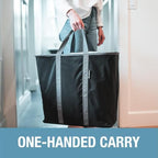 Collapsible Laundry Caddy - Denim/Shadow Gray(2PK) - Image 3