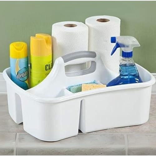 JOEY'Z Extra Large 5 Gallon Divided Cleaning Caddy Organizer with Handle - Image 2