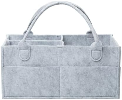 Mr. Pen- Baby Diaper Caddy Organizer, Gray, Large by MrPen