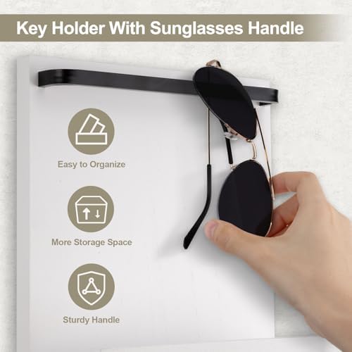 Key Holder Wall Mount, Key and Sunglasses Holder for Wall - Image 4