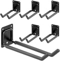 6 Pack 7.8 Inch Heavy Duty Garage Hooks, Ladders Storage Wall Mount Hanger by Mutilife