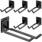 6 Pack 7.8 Inch Heavy Duty Garage Hooks, Ladders Storage Wall Mount Hanger by Mutilife