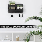 Key Holder Wall Mount, Mail Holder with Storage Drawer - Image 6