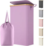 Lifewit 65L Slim Laundry Hamper with Lid and Removable Bag, Purple by Lifewit