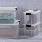 Sterilite Ultra Latch Box with Lids for Home and Office, 30 Quart, 6-Pack - Image 6