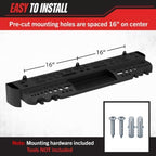 Stalwart Wall Mount Hand Tool Organizer with 61 Holes and 4 Hooks - Image 7