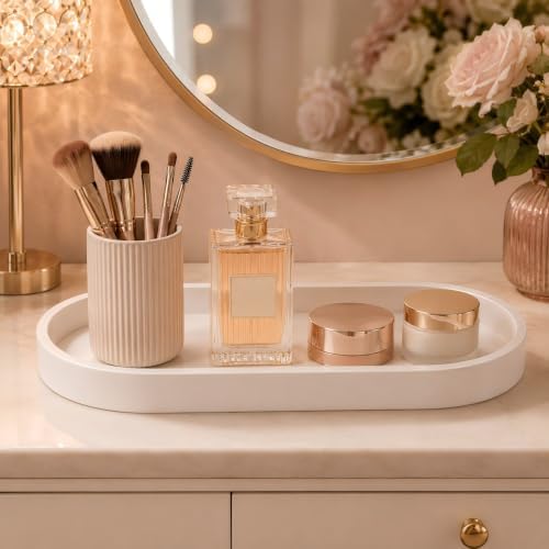 Bathroom Tray,Vanity Tray,Perfume Tray for Makeup,Perfume,Trinket - Image 2