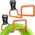 Hose Holder Stand Wall Mount, 2Pcs Heavy Duty Garden Hose Hanger Reel by UPCERA