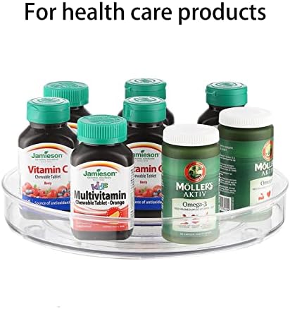 URALFA 2 Pack Lazy Susan Turntable, 10.5 Inch Spinning Cabinet Organizer - Image 5
