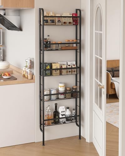 UMDONX Narrow 5-Tier Behind-the-Door Bathroom Storage Rack - Image 7