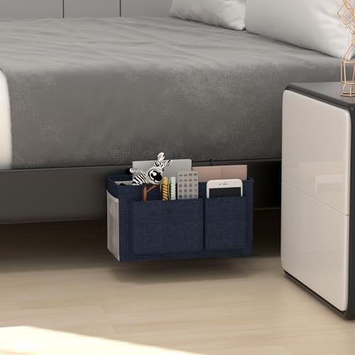 Bedside Caddy Bedside Storage Hanging Organizer for Bunk Dorm Bed Rail - Image 6