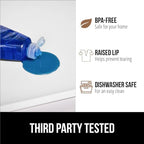 GORILLA GRIP Waterproof Silicone Under Sink Mat, Stay in Place, 19x22 White - Image 4